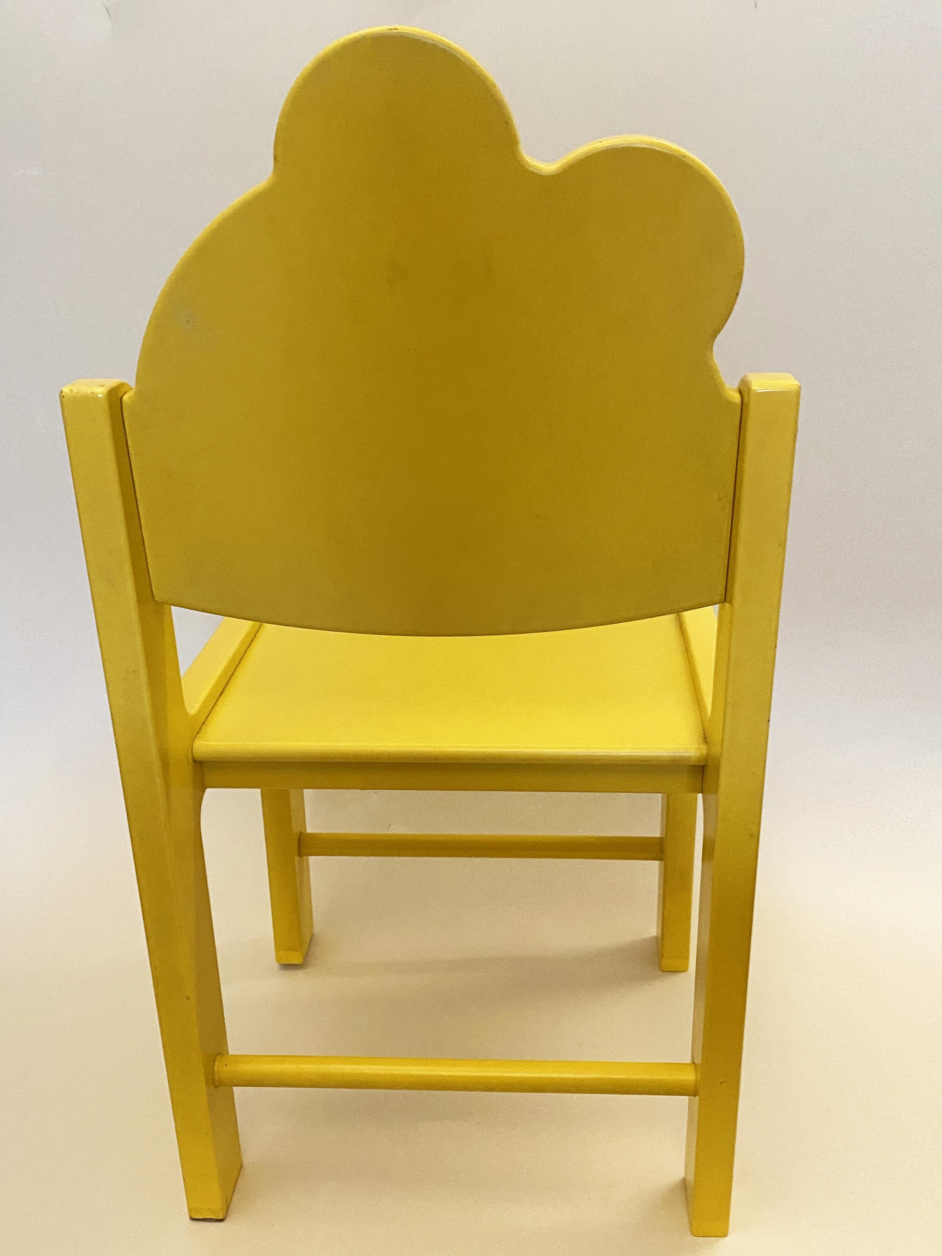 Postmodern Mickey Chair by Pierre Colleu for Starform and Disney, France 1980s. In Good Condition In Lille, FR