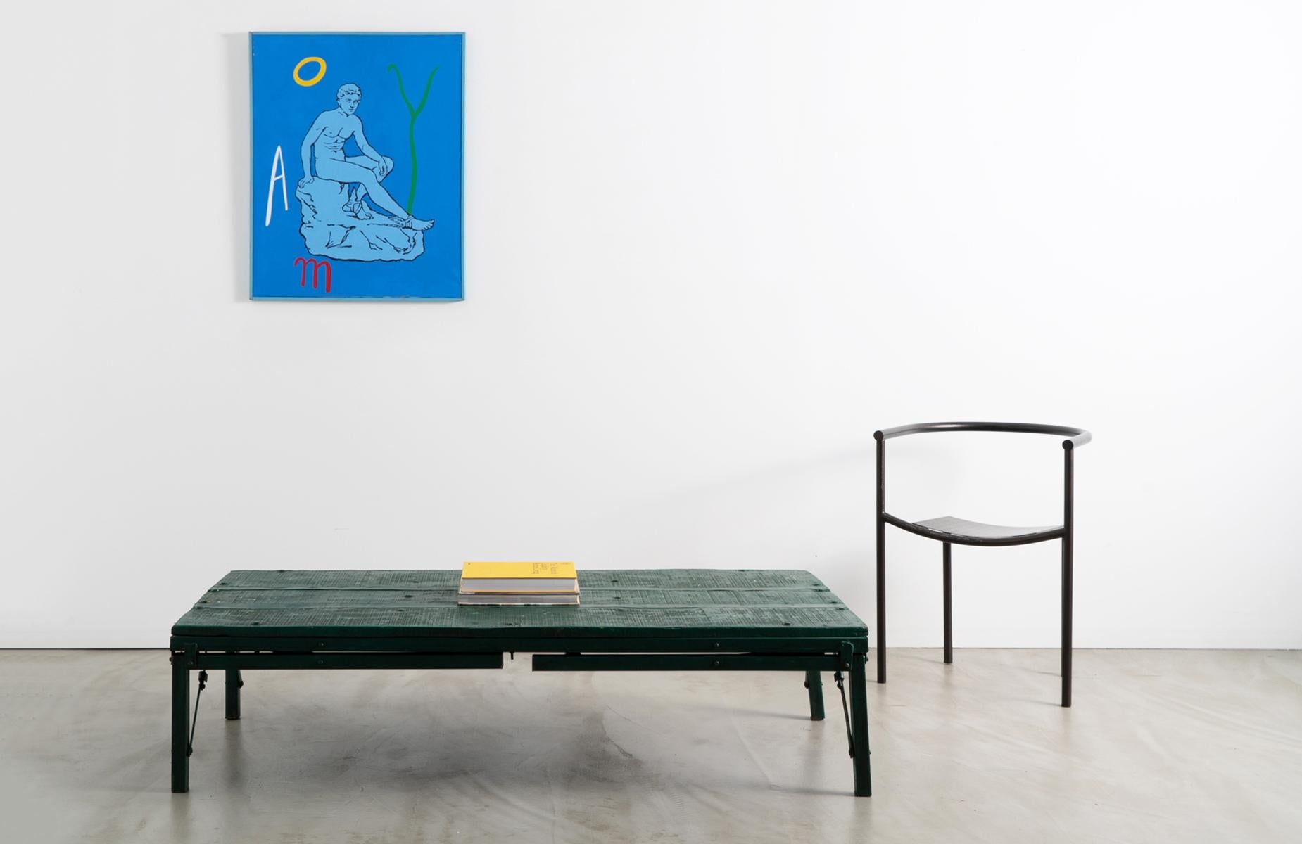 20th Century Postmodern Minimal Metal Von Vogelsang Chair by Philippe Starck