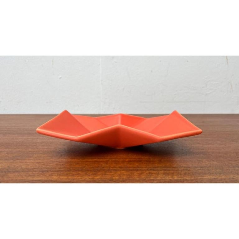 Postmodern Minimalist Ceramic Bowl from Asa Selection, 1980s For Sale 5