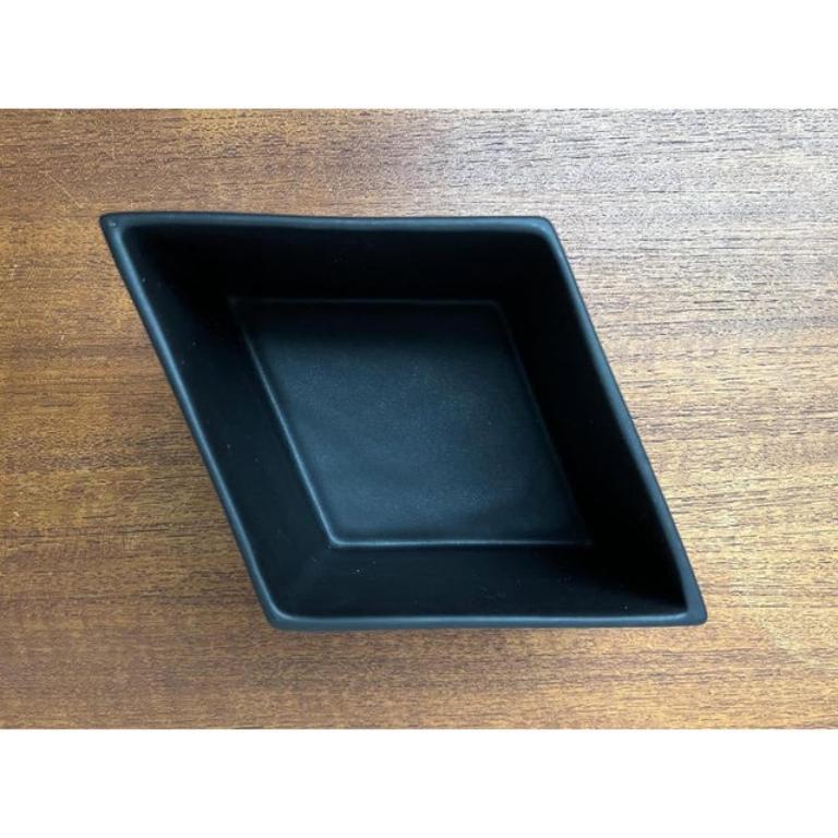 Postmodern Minimalist Ceramic Diamond Shape Vase from Asa Selection, 1980s For Sale 6
