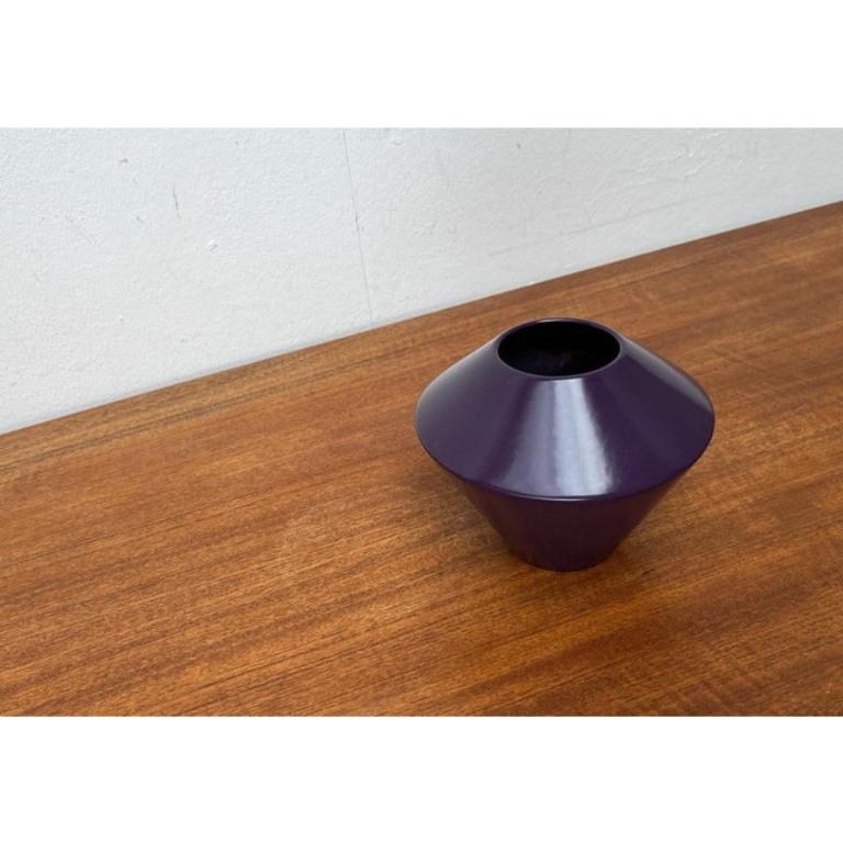 Postmodern Minimalist Ceramic Vase from ASA Selection, 1980s In Excellent Condition For Sale In Hamburg, DE