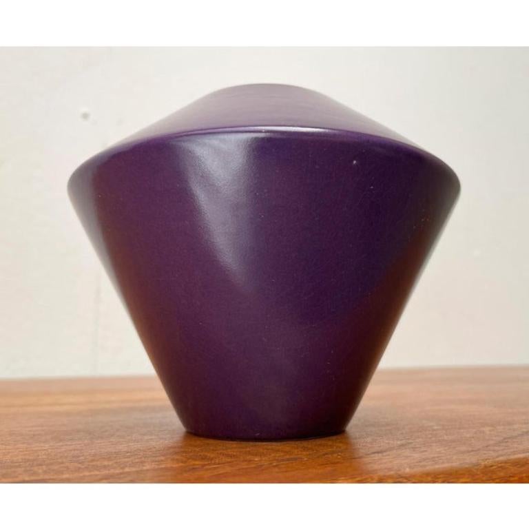Postmodern Minimalist Ceramic Vase from ASA Selection, 1980s For Sale 3