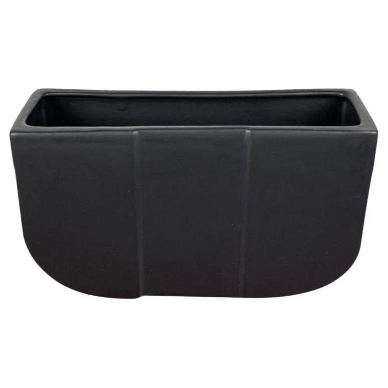 Vaso minimalista postmoderno in ceramica di Asa Selection, anni '80