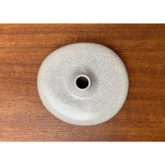 Postmodern Minimalist Ceramic Vase in Organic Shape from Asa Selection, 1980s