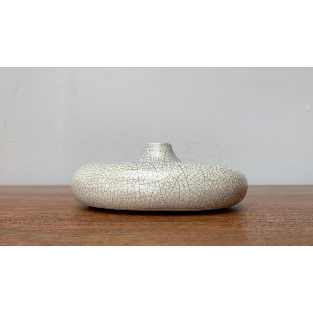 Postmodern Minimalist Ceramic Vase in Organic Shape from Asa Selection, 1980s In Excellent Condition For Sale In Hamburg, DE