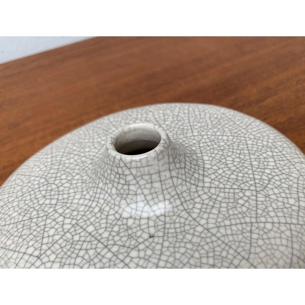 20th Century Postmodern Minimalist Ceramic Vase in Organic Shape from Asa Selection, 1980s For Sale