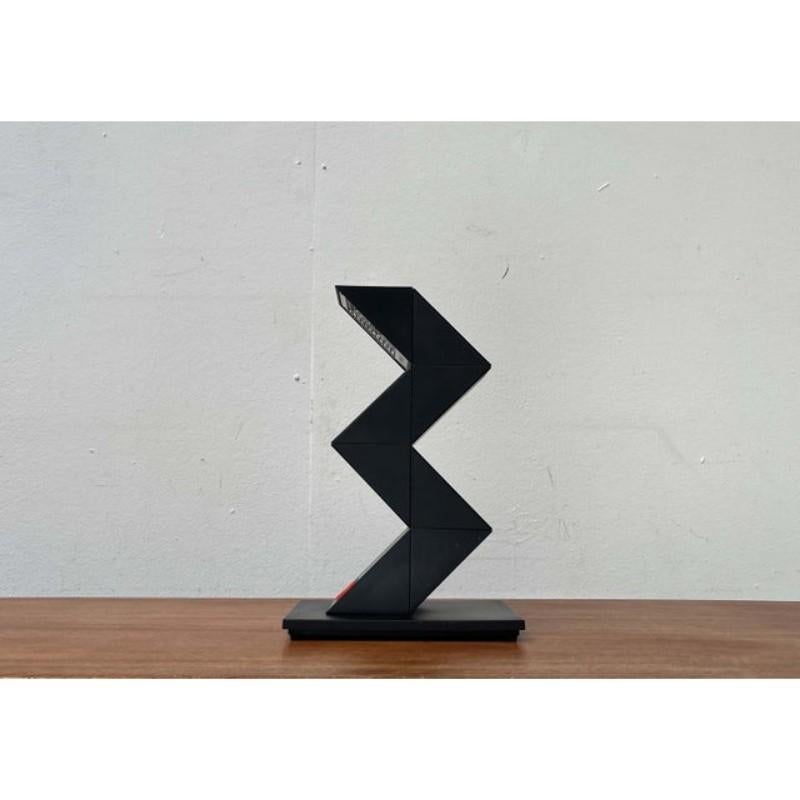 Post-Modern Postmodern Model Z-Lite Zig Zag Flexible Table Lamp, 1980s For Sale