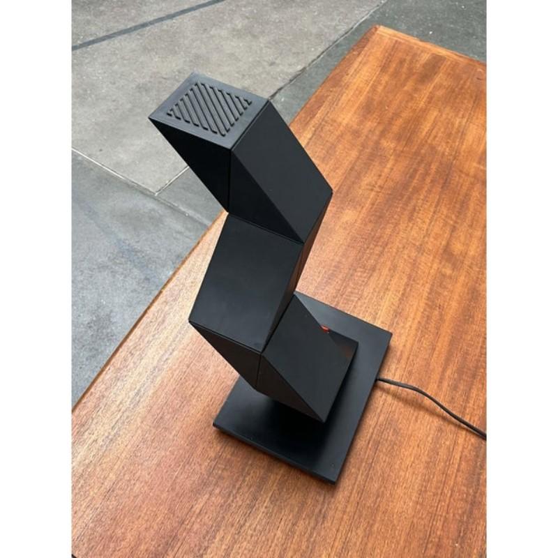 German Postmodern Model Z-Lite Zig Zag Flexible Table Lamp, 1980s For Sale