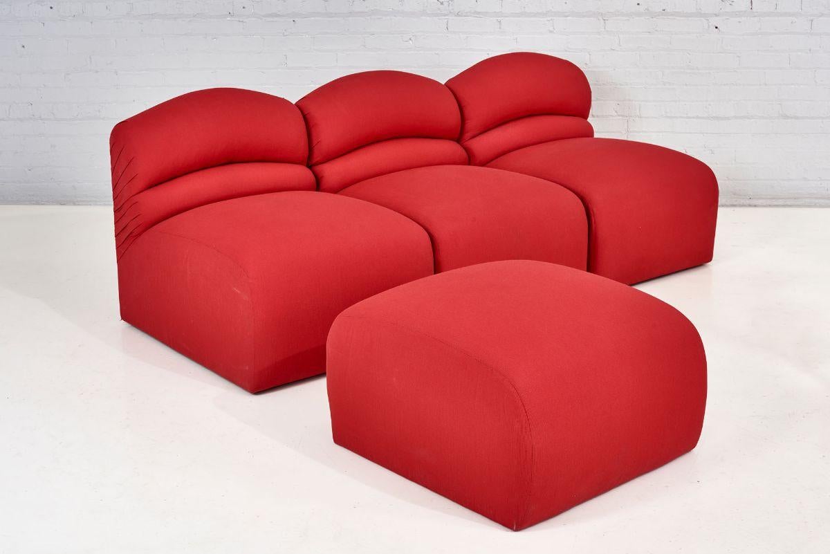 Brueton Postmodern Modular Sectional Sofa, 1980 2