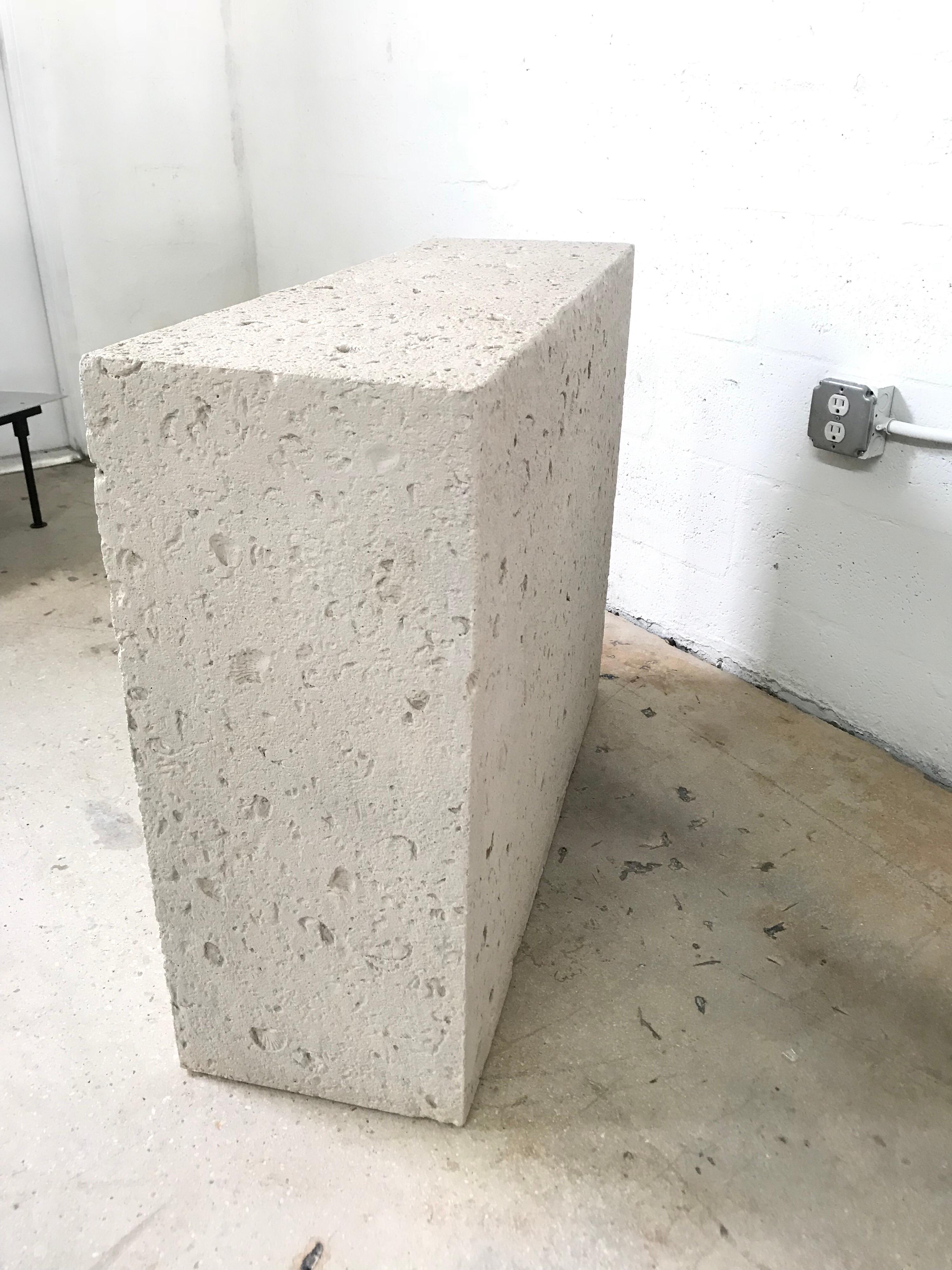 cast stone base