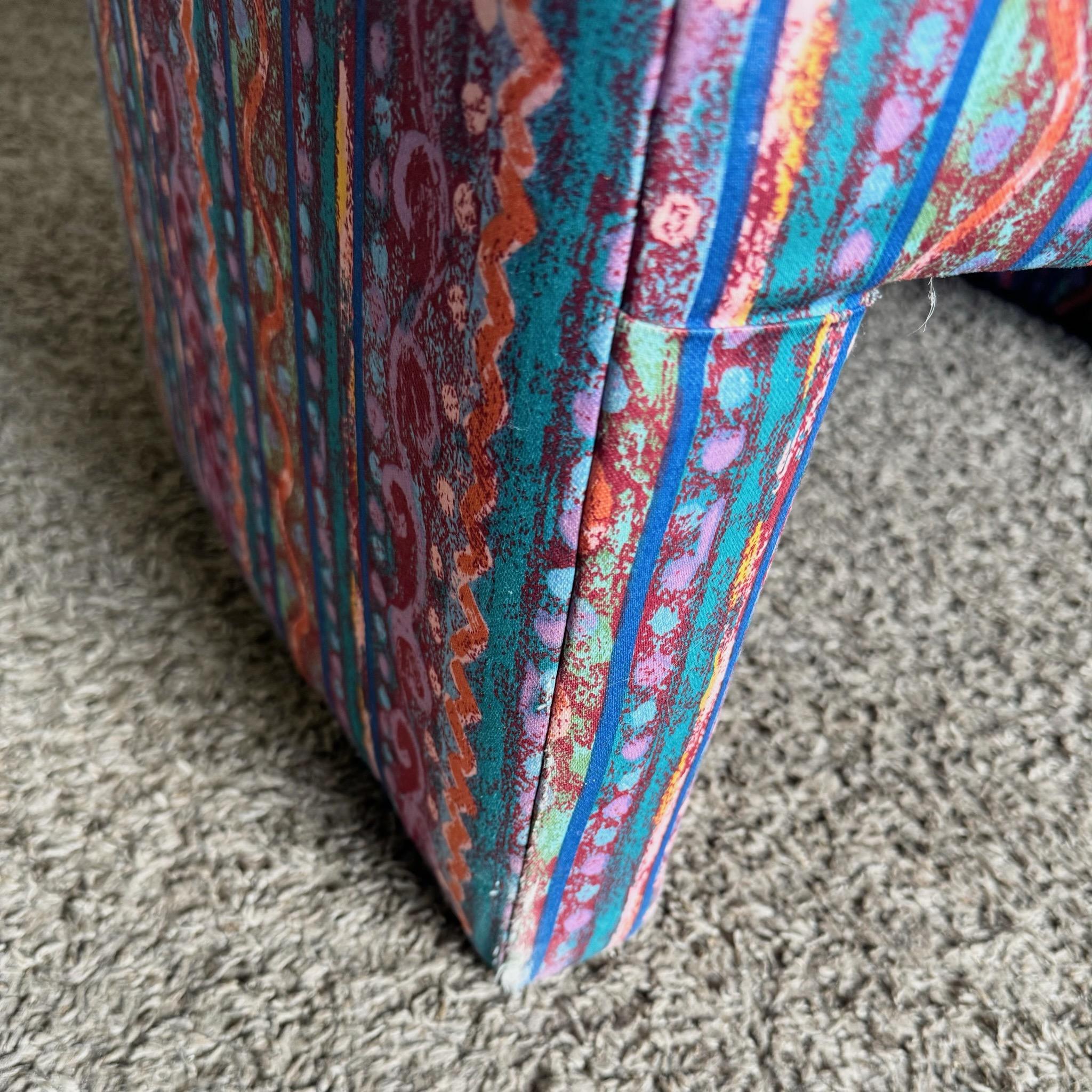 Silla Postmoderna Barrell Multicolor en venta 4