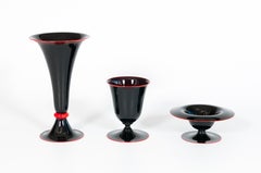 Postmodern Murano Glass Ensemble, circa 1990s