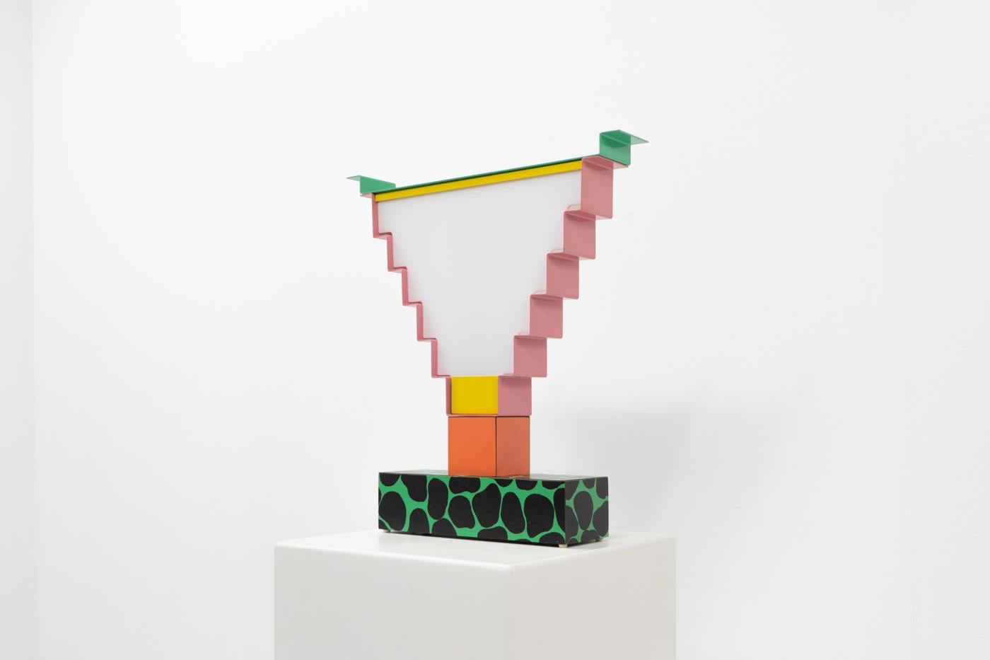 Postmodern Nathalie du Pasquier & George Sowden, Table Lamp, 1980s For Sale 3