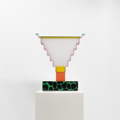 Postmoderne Tischlampe, Nathalie du Pasquier & George Sowden, 1980er Jahre