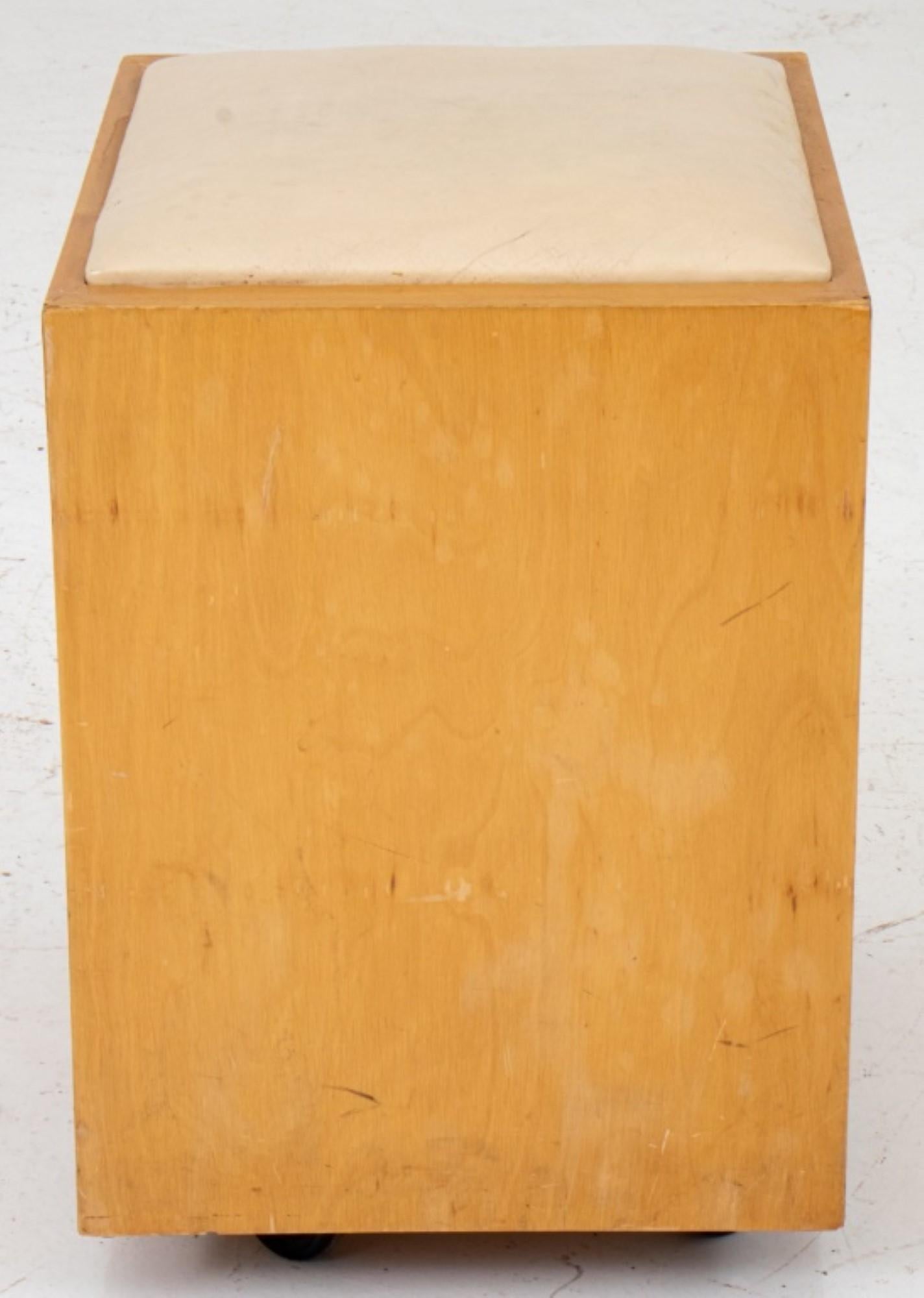 American Postmodern Occasional Table / Stool, 1980's