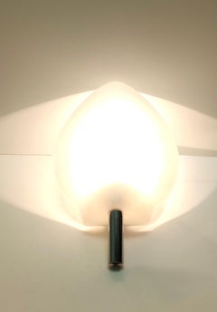 Postmodern Opaline Glass Sconce No. 2299 by Fontana Arte, Italy