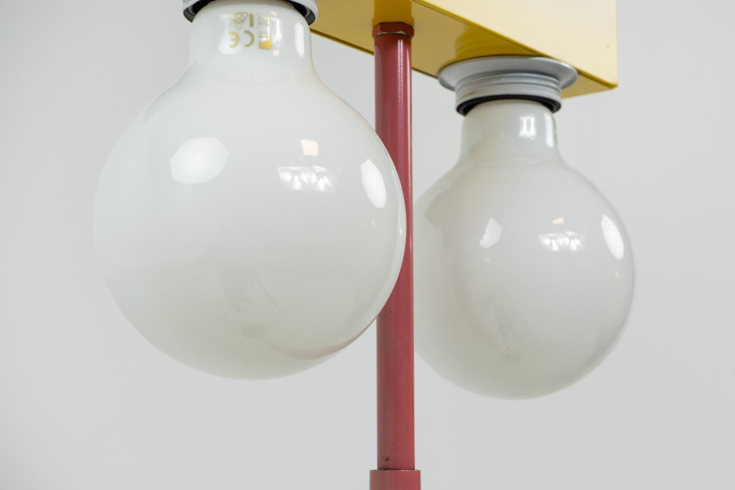 Late 20th Century Postmodern Original Splendid Floor Lamp by Martine Bedin, Italy, 1980s For Sale