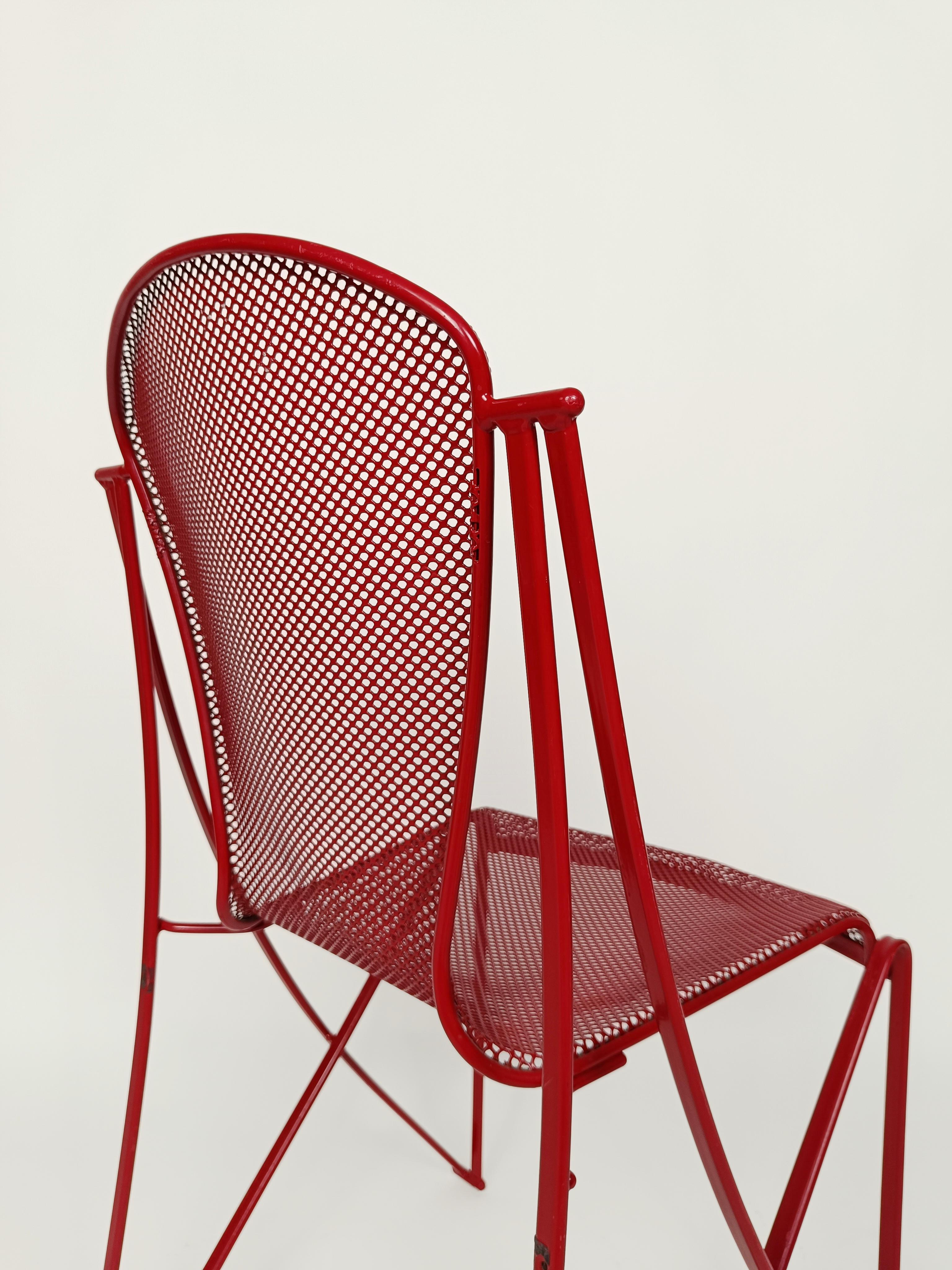 Post-Modern Postmodern Outdoor Chairs designed by Oscar Tusquets Blanca for Aleph-Driade  For Sale