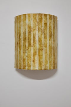 Postmodern Painted Ceramic Wall Sconce