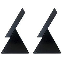 Postmodern Pair of "Delta" Table Lamps by Mario Bertorelle for JM RDM, 1980s