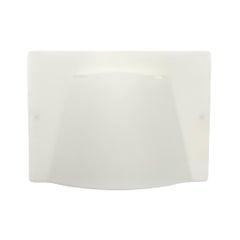 Postmodern Pair of White Lucite Wall Sconces by Estiluz, Barcelona, 1990s