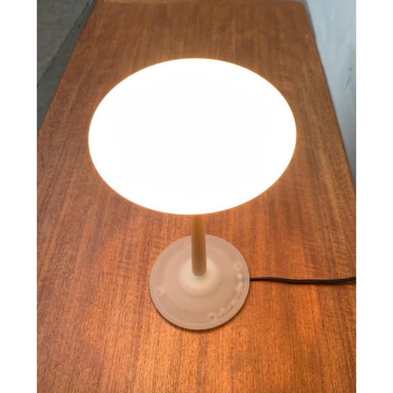 Glass Postmodern Pao T1 Table Lamp by Matteo Thun for Arteluce, 1990s For Sale