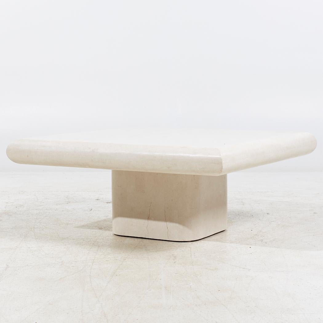 Post-Modern Postmodern Pedestal Coffee Table