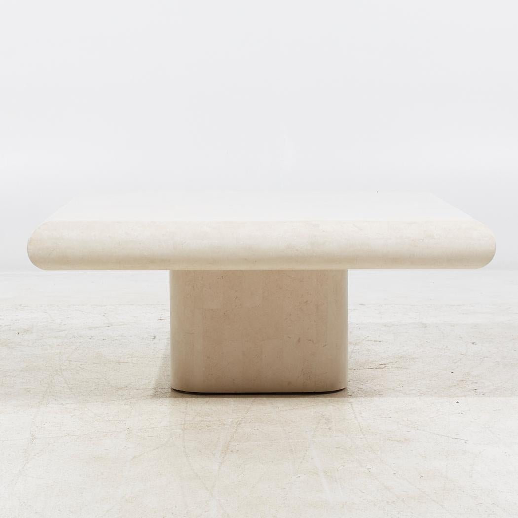 Contemporary Postmodern Pedestal Coffee Table