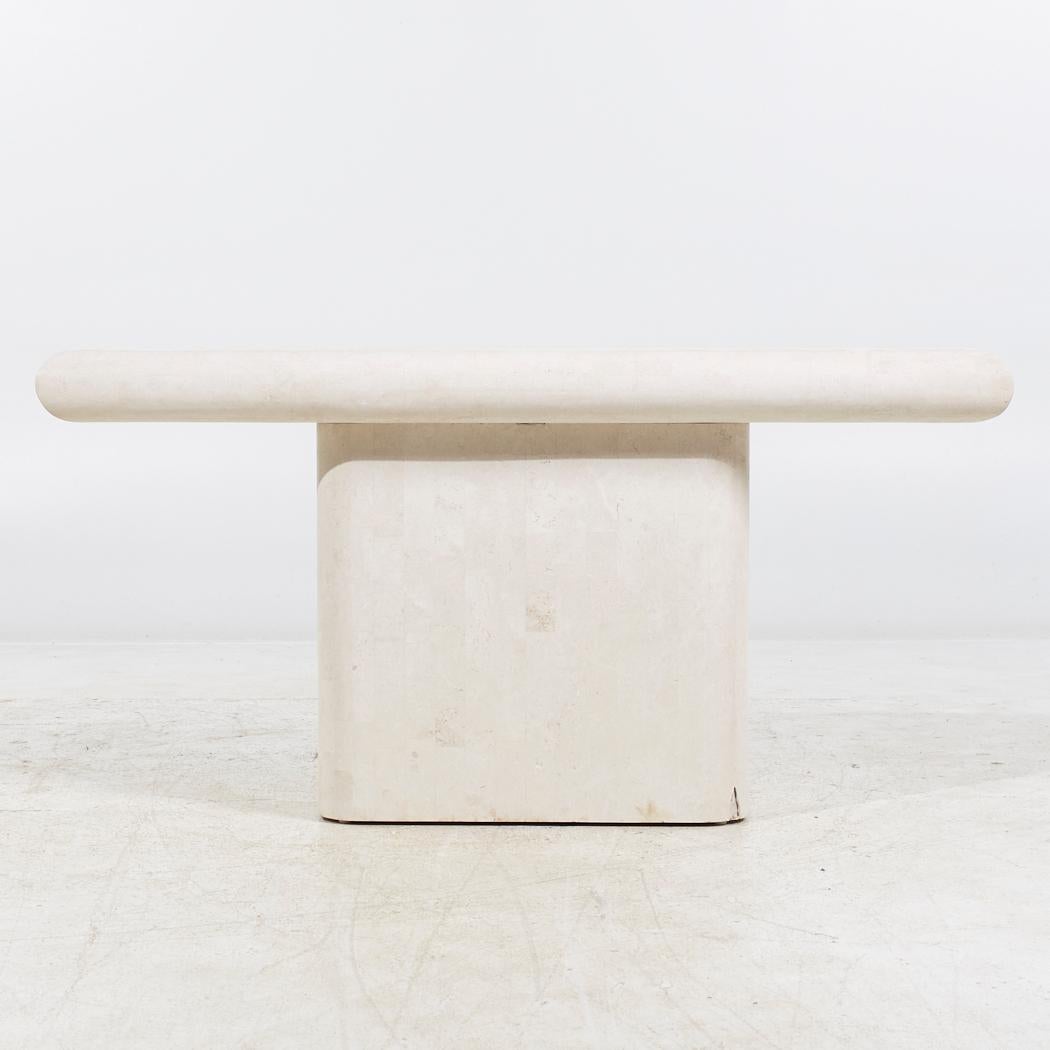 Table console postmoderne à piédestal Bon état - En vente à Countryside, IL