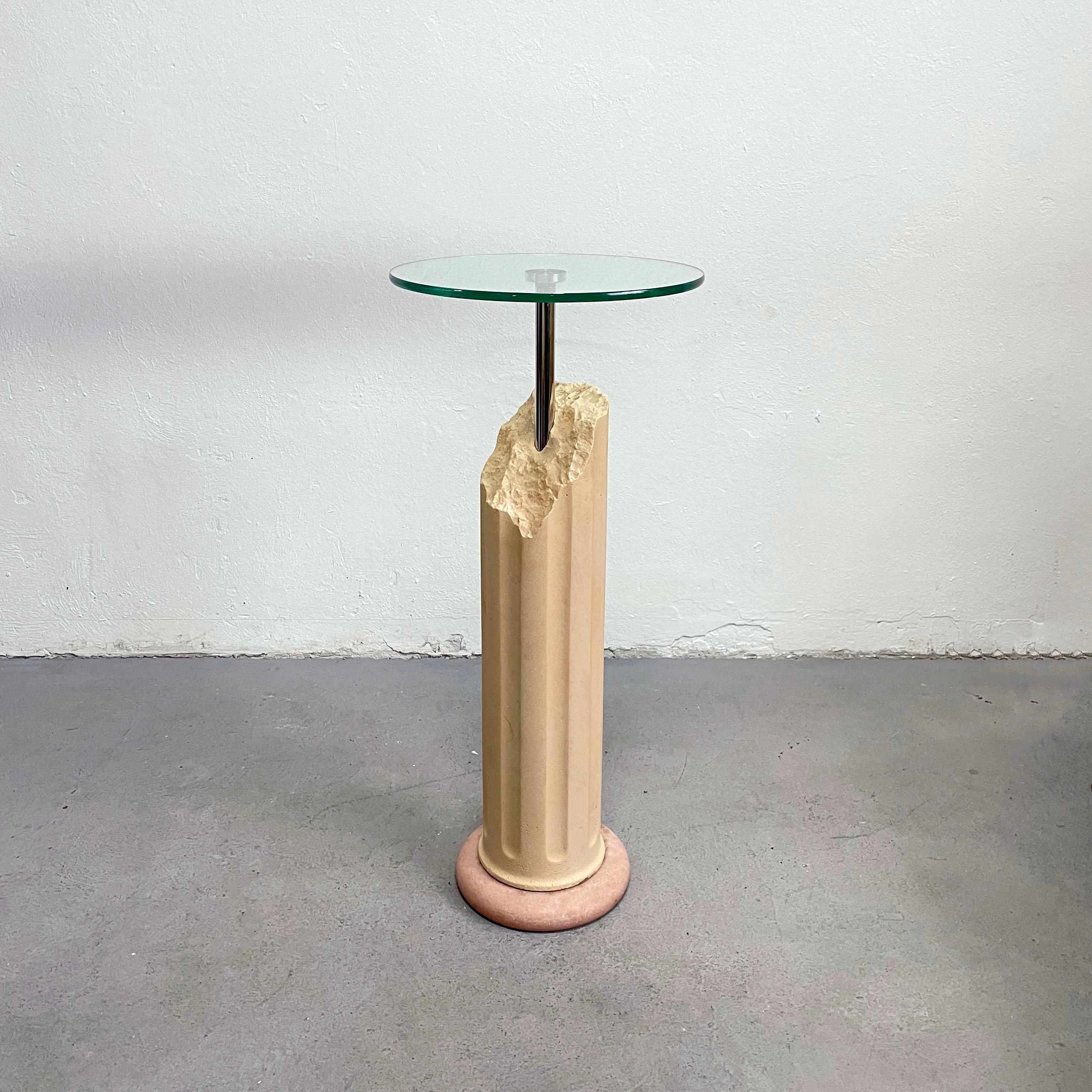 European Postmodern Pedestal or Plant Stand, Italy 1990s For Sale