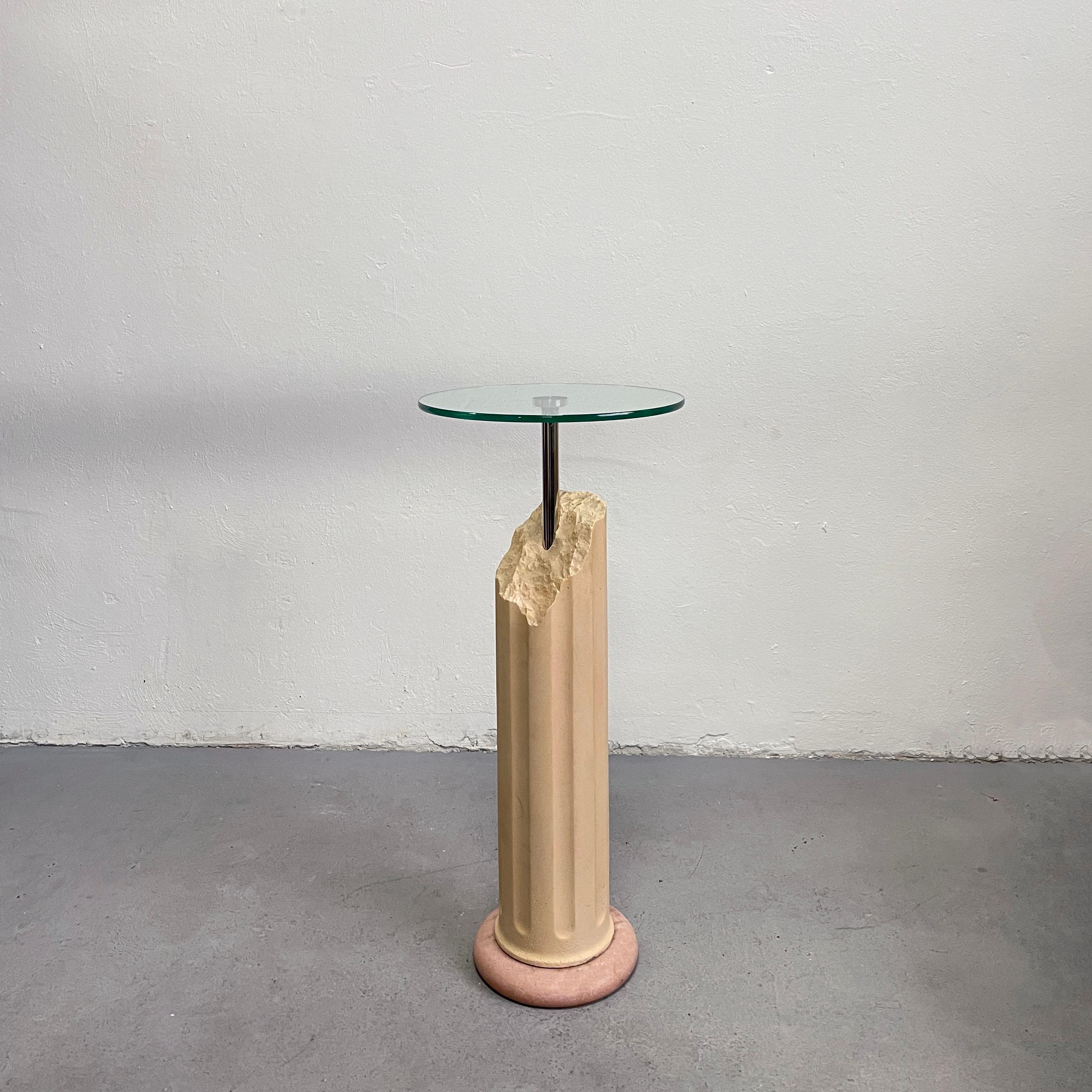Postmodern Pedestal or Plant Stand, Italy 1990s For Sale 1