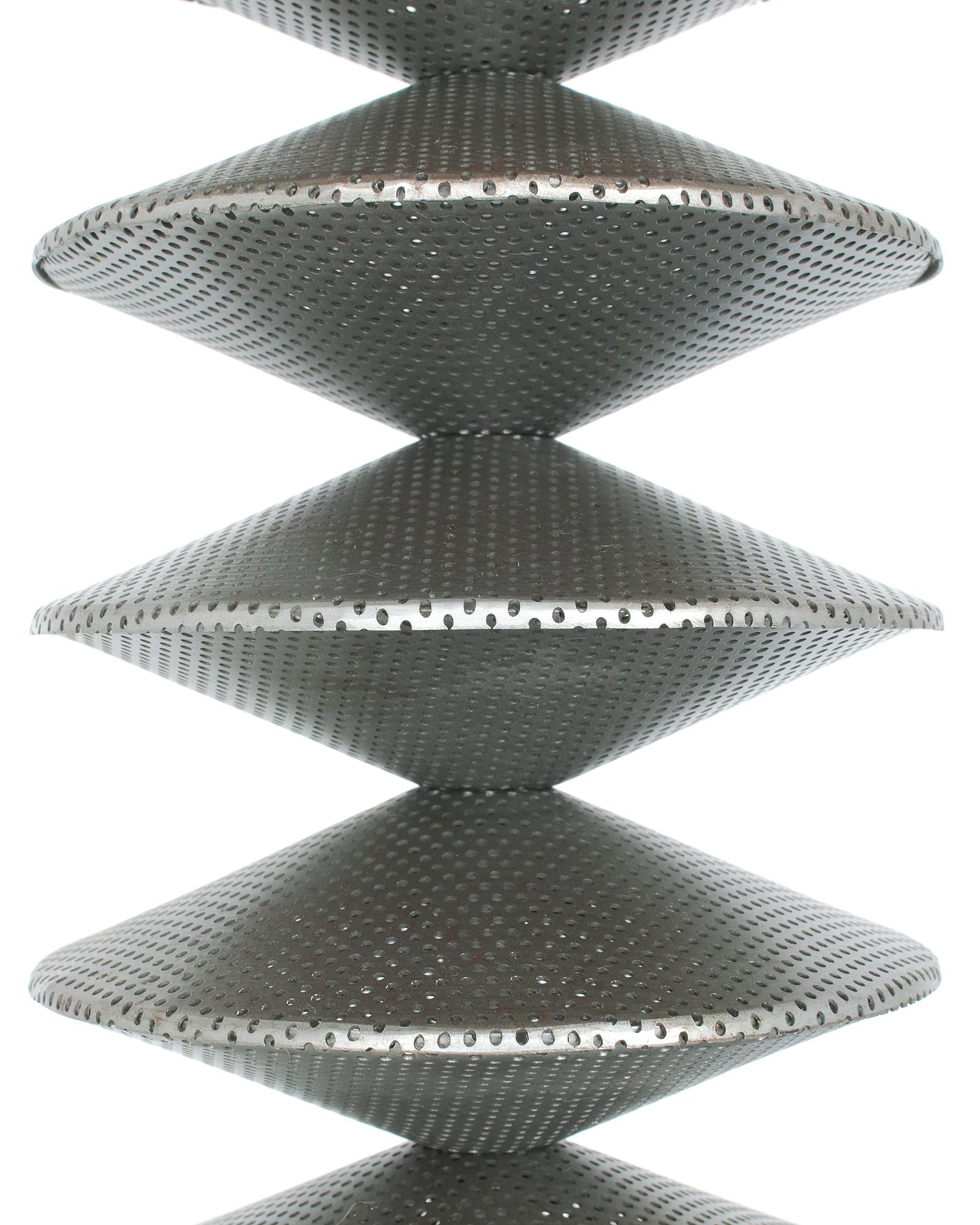 Postmodern Perforated Metal Lamp 2