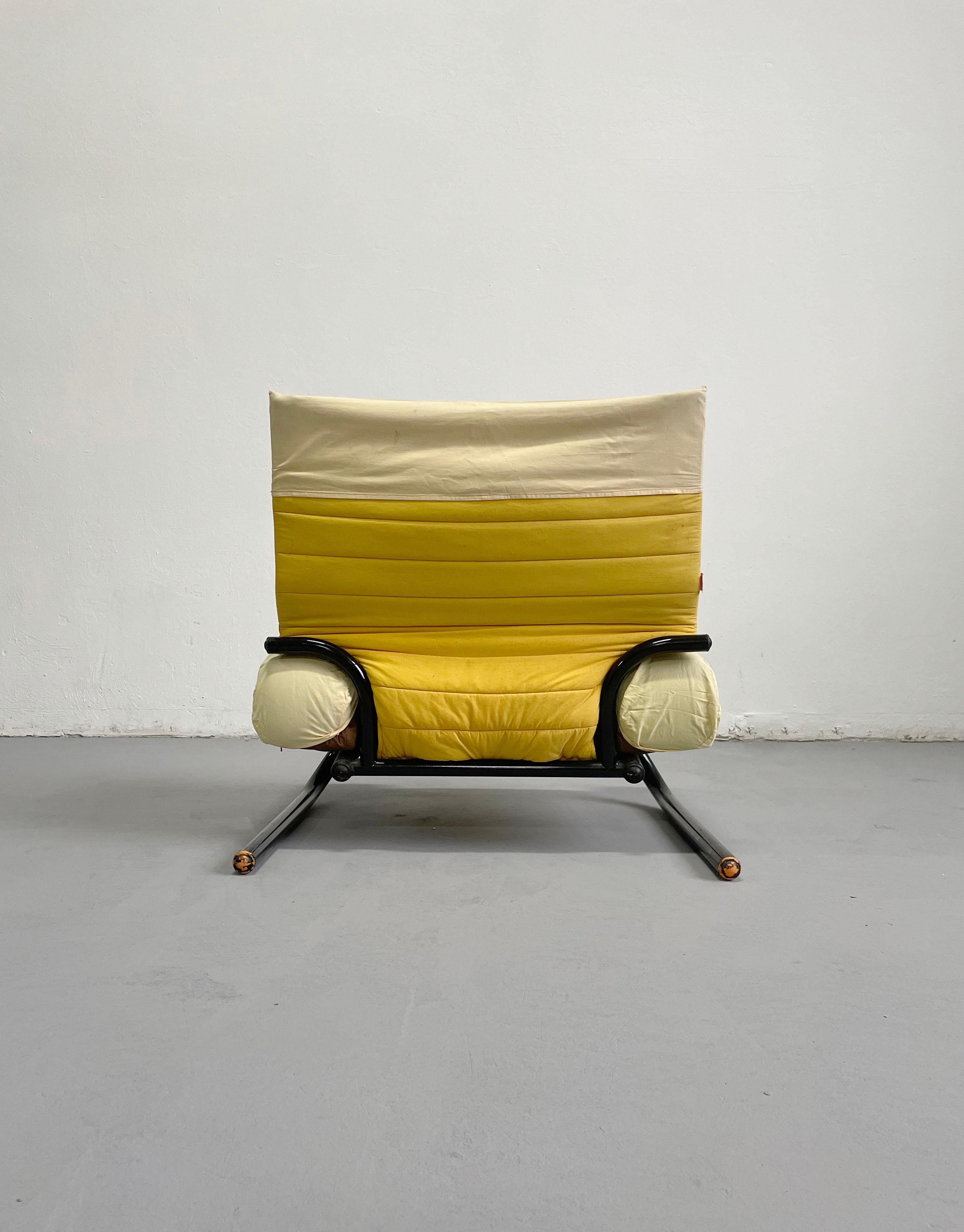 Postmodern 'Peter Pan' Lounge Chair, Michele De Lucchi for Thalia&Co, Italy 1982 For Sale 5