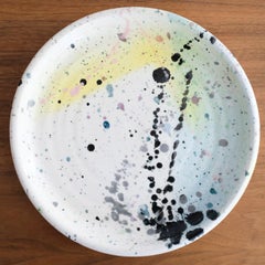 Postmodern Peter Shire Ceramic Plate 1980 Memphis