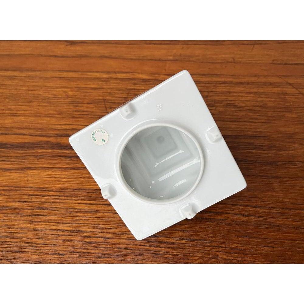Postmodern Philip Morris Porcelain Stacking Ashtray Pyramide Tip Lid, 2000s For Sale 5