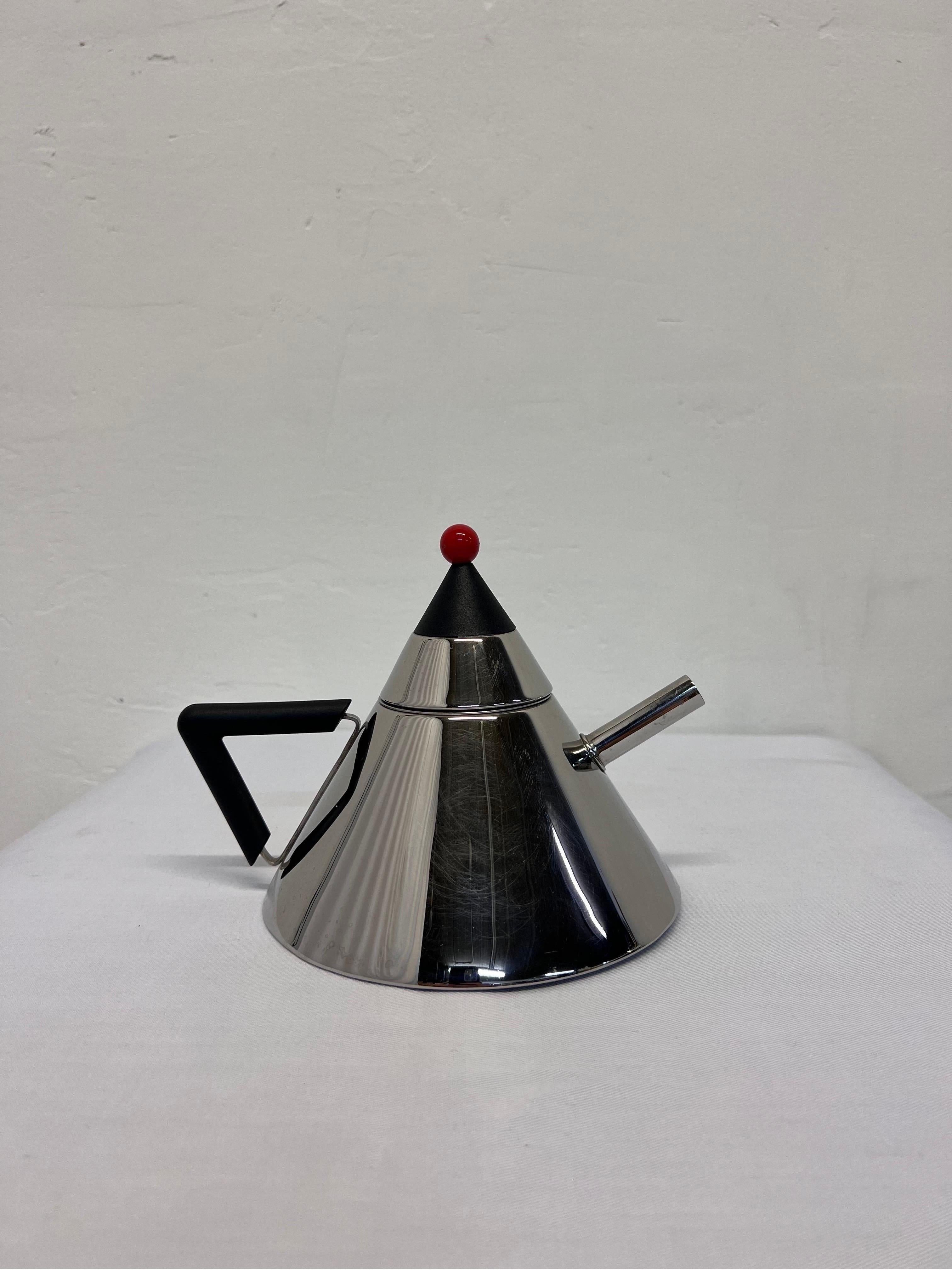 Japanese Postmodern Pilamity Tea Kettle by Möller Designs, Japan, 1980s
