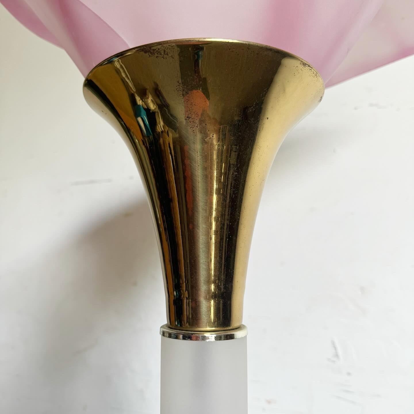 vintage calla lily lamp