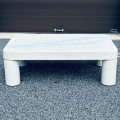 Postmodern Plaster Coffee Table