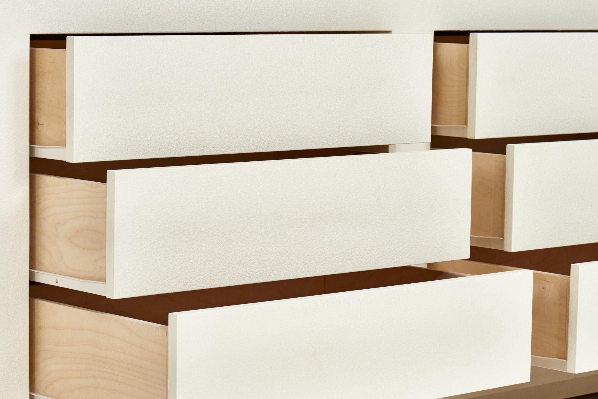Late 20th Century Postmodern Plaster Dresser, 1970