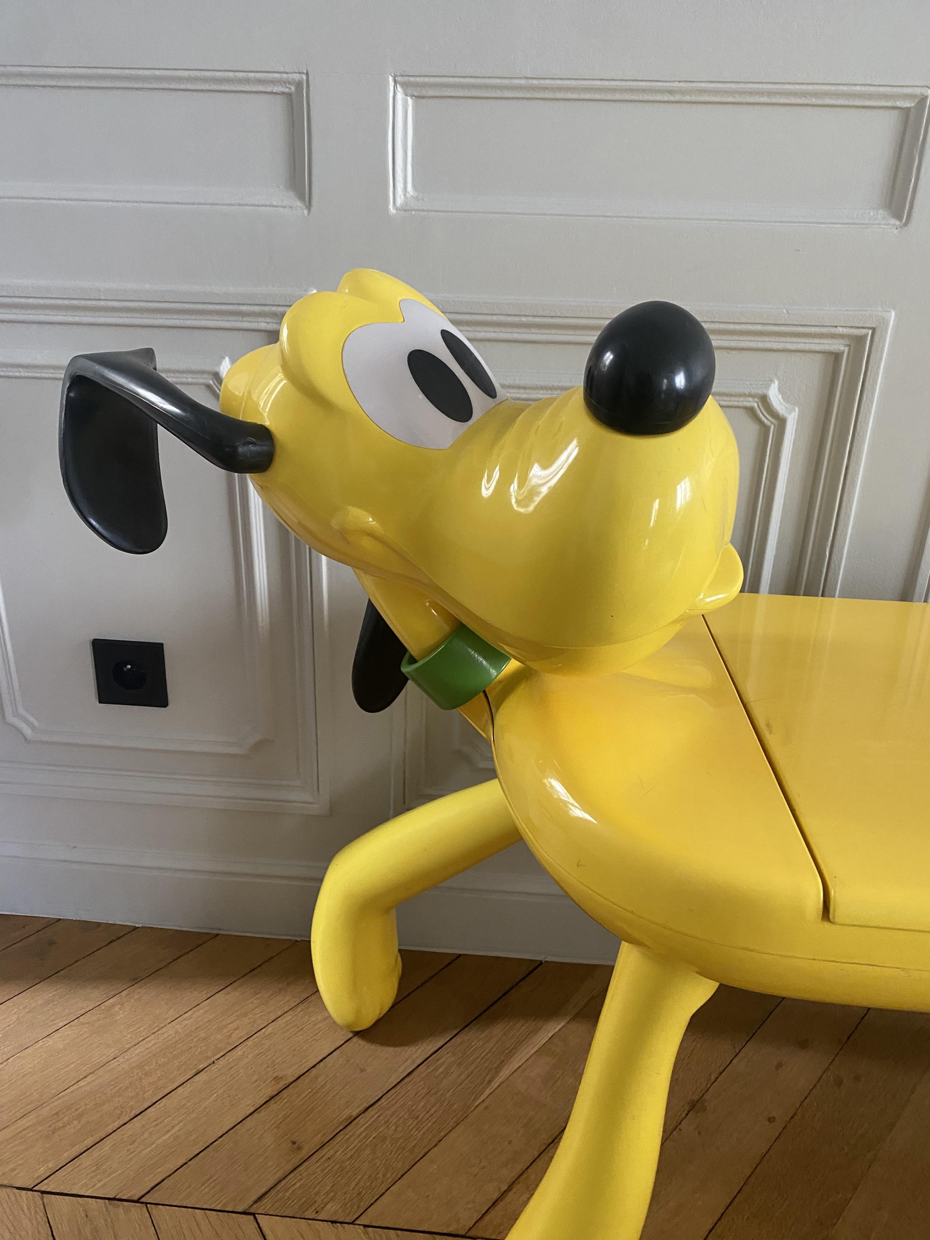 French Postmodern Pluto Desk by Pierre Colleu for Starform and Disney, France 1980s.