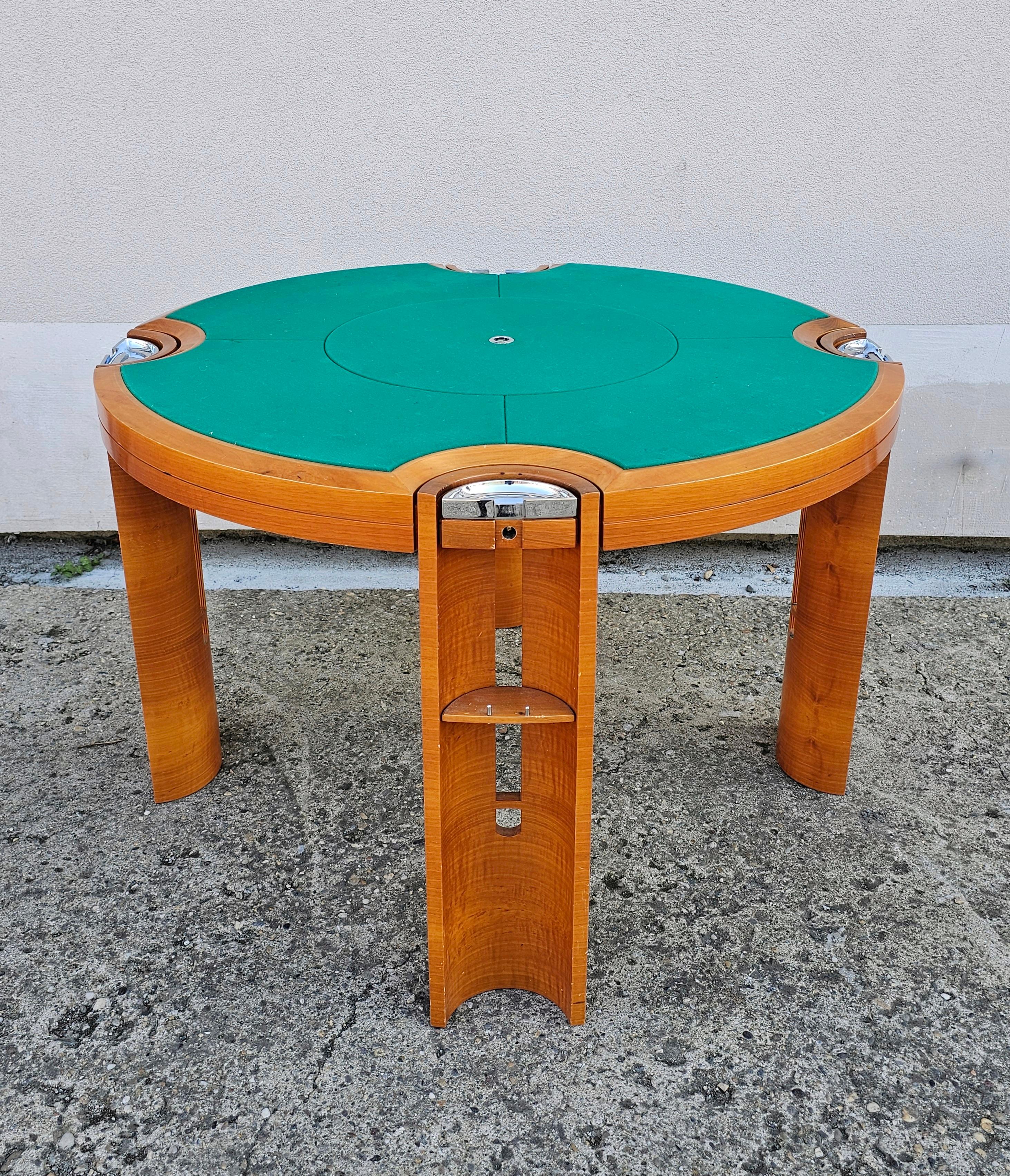 Table de poker ou de jeu postmoderne 