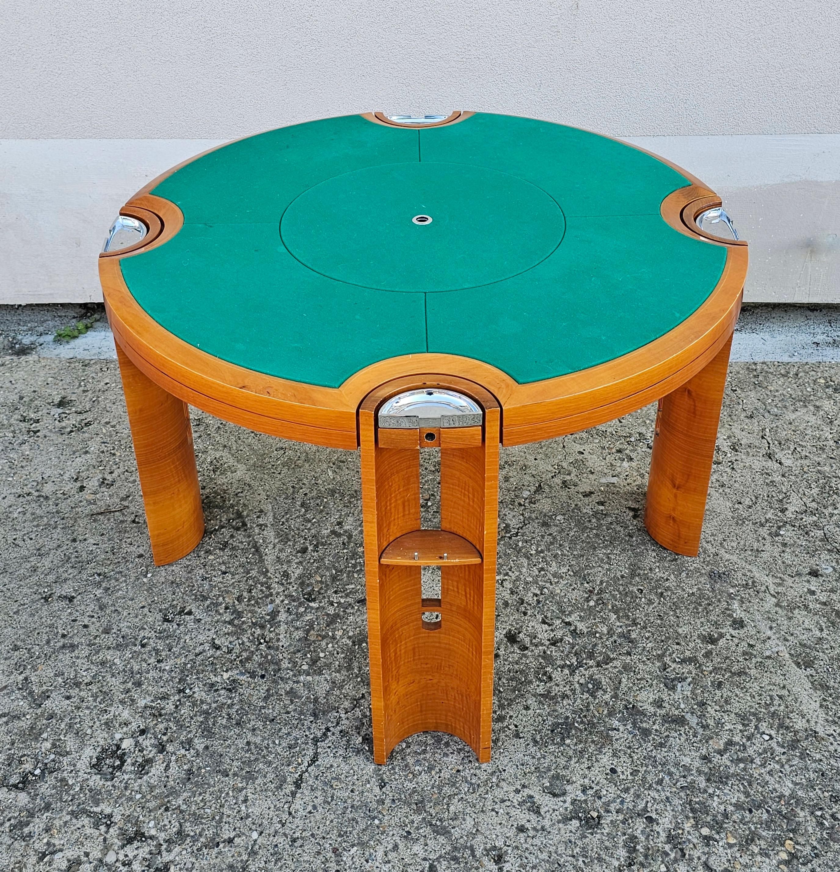 Table de poker ou de jeu postmoderne 