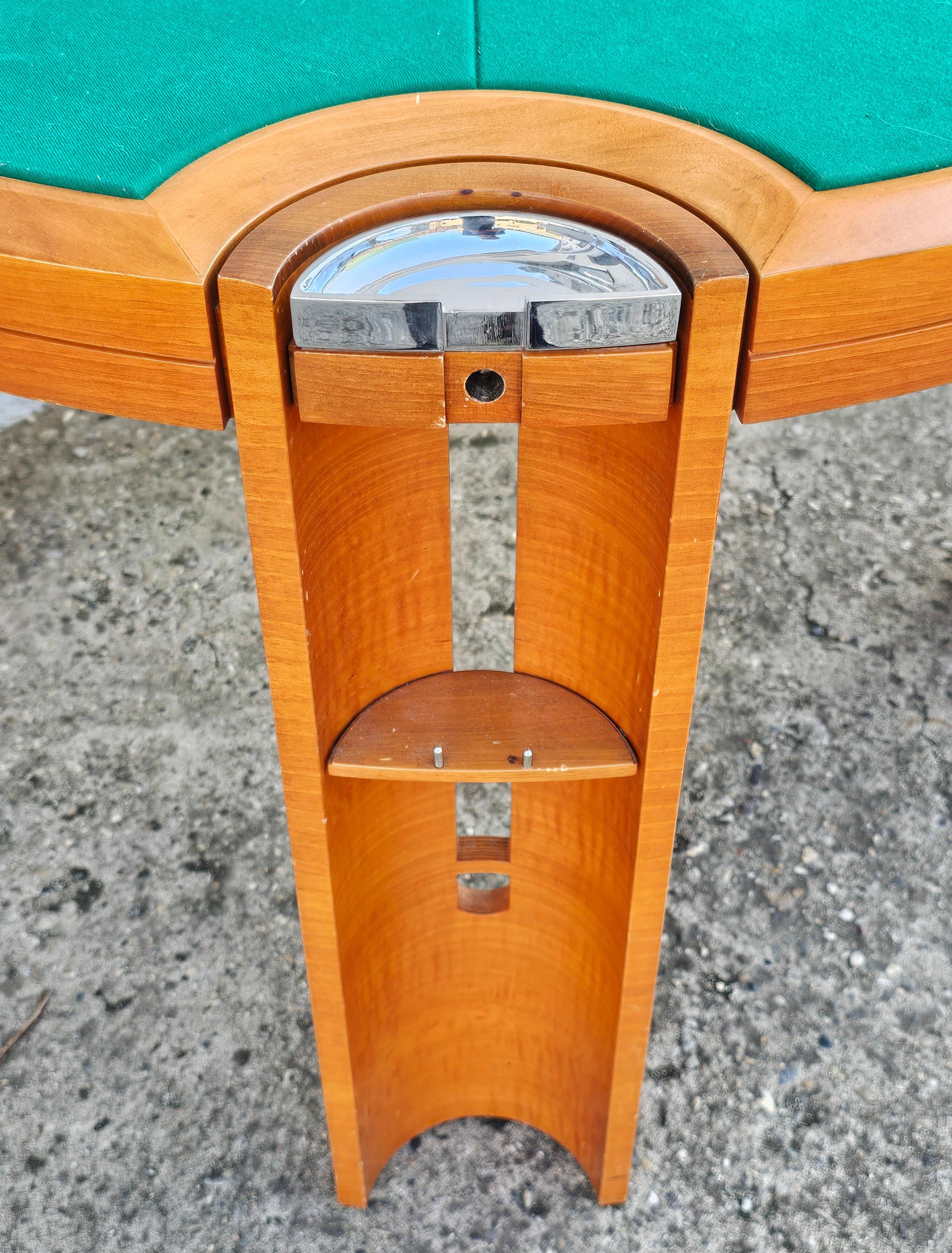 Espagnol Table de poker ou de jeu postmoderne 