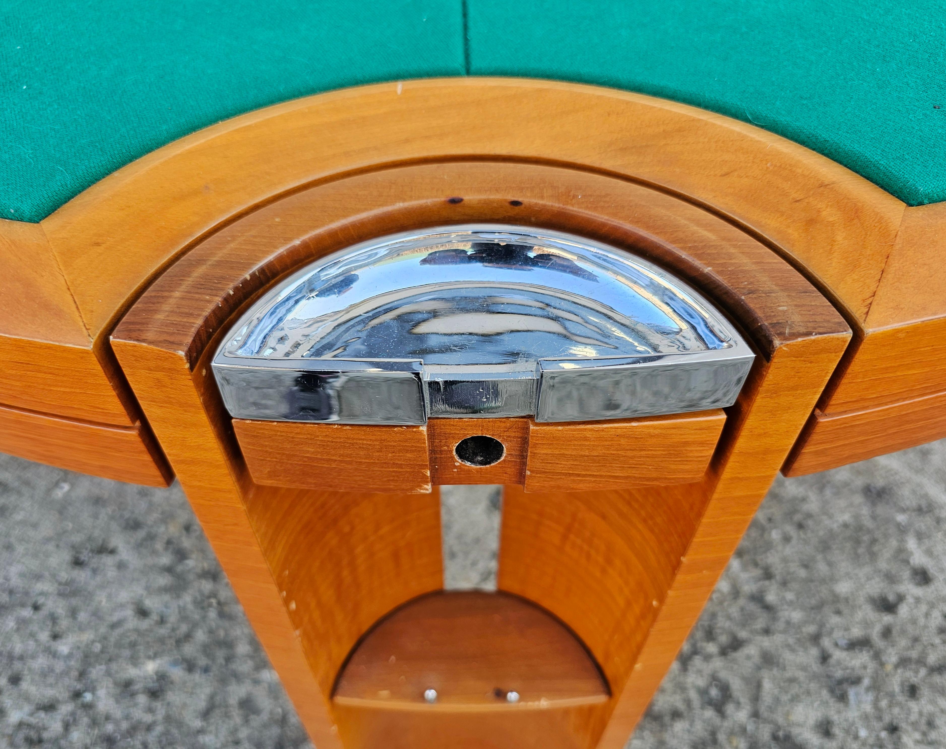 Table de poker ou de jeu postmoderne 