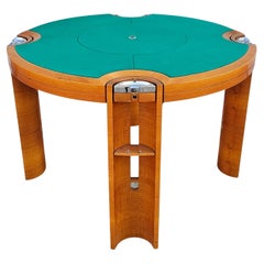 Vintage Postmodern Poker or Game table "Joker" designed by Jaime Tresserra, Spain 1987
