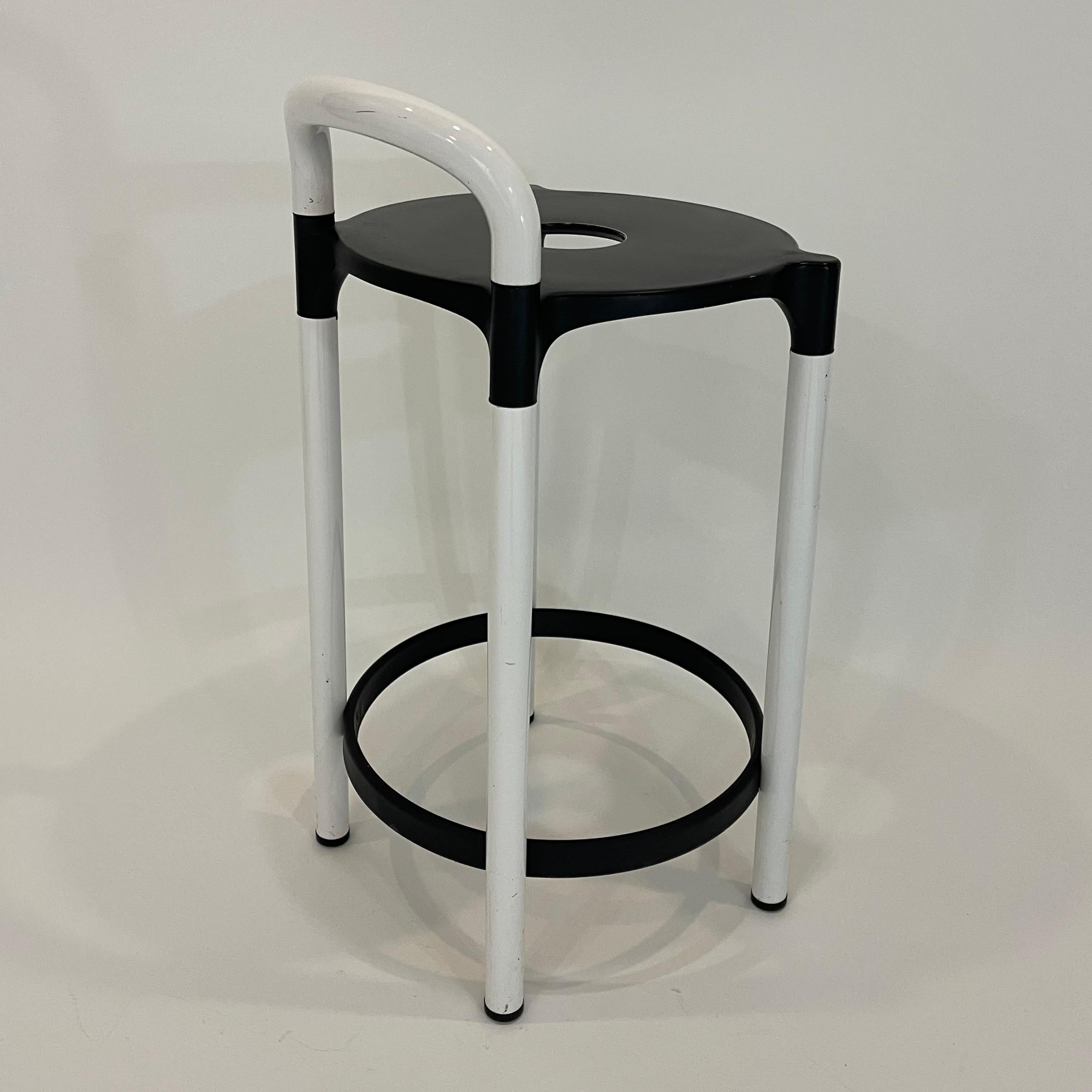 20th Century Postmodern Polo Stool Model 4822 by Anna Castelli Ferrieri for Kartell, Italy For Sale