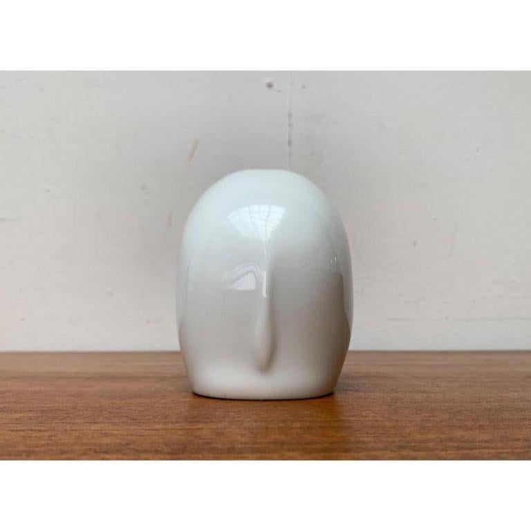 Postmodern Porcelain Elephant Figurine and Penny Bank by Luigi Colani, 1980s For Sale 3
