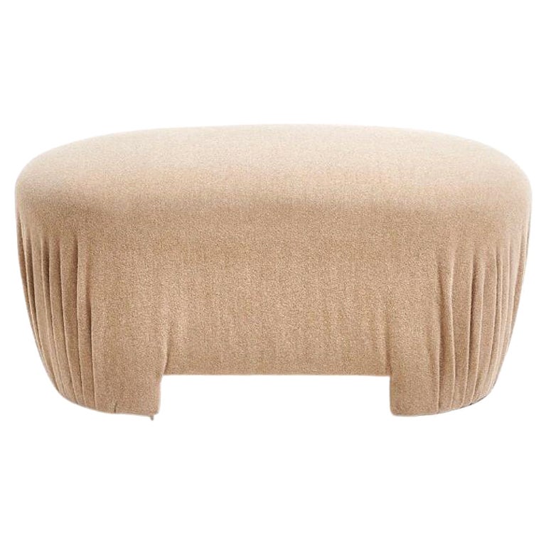 Postmodern Pouf Bench, 1980