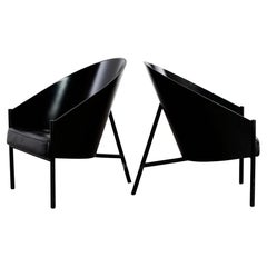 Postmodern Pratfall lounge chairs by Philippe Starck for Driade Aleph