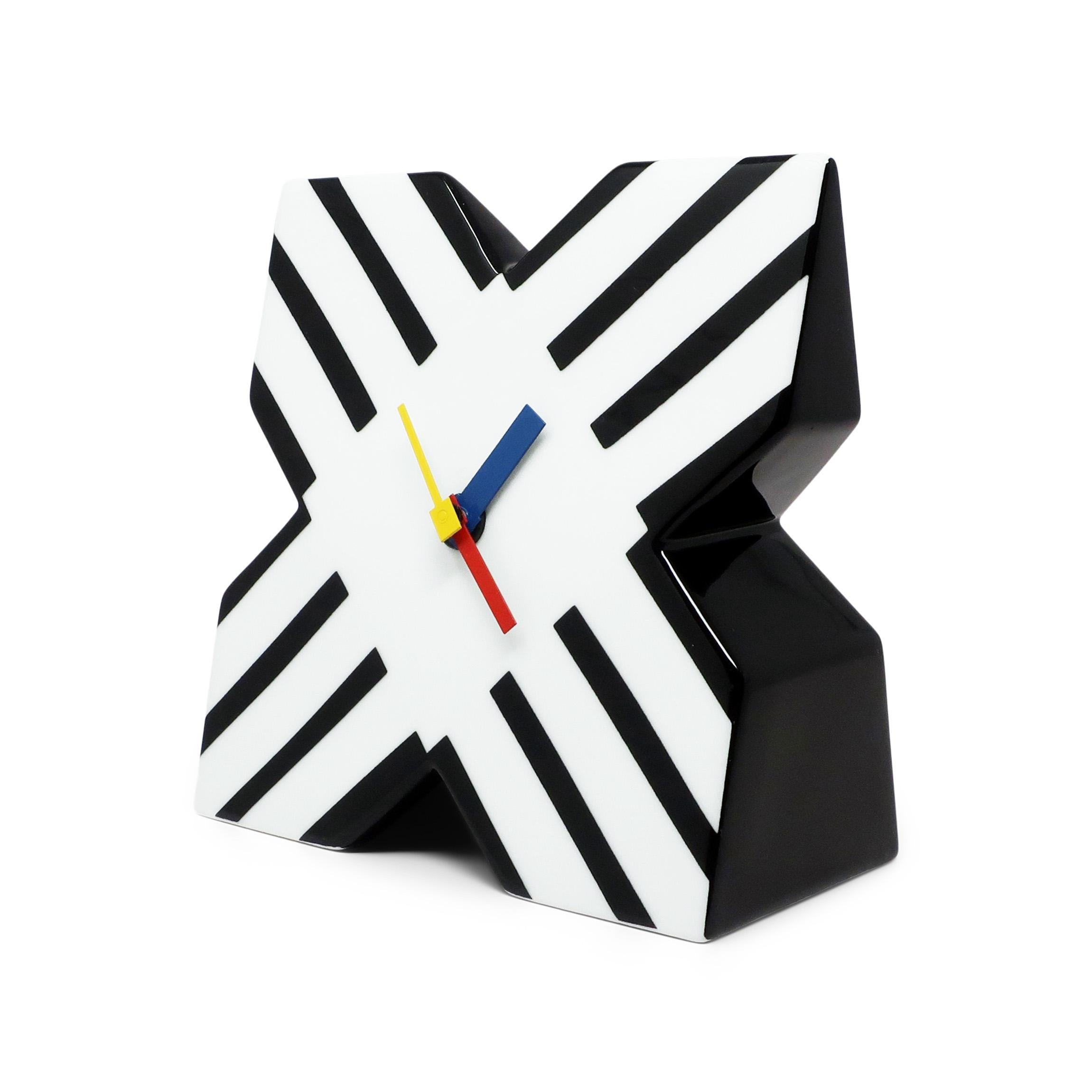 Postmoderno Orologio postmoderno in prosa di Marcello Morandini per Rosenthal Studio Line in vendita
